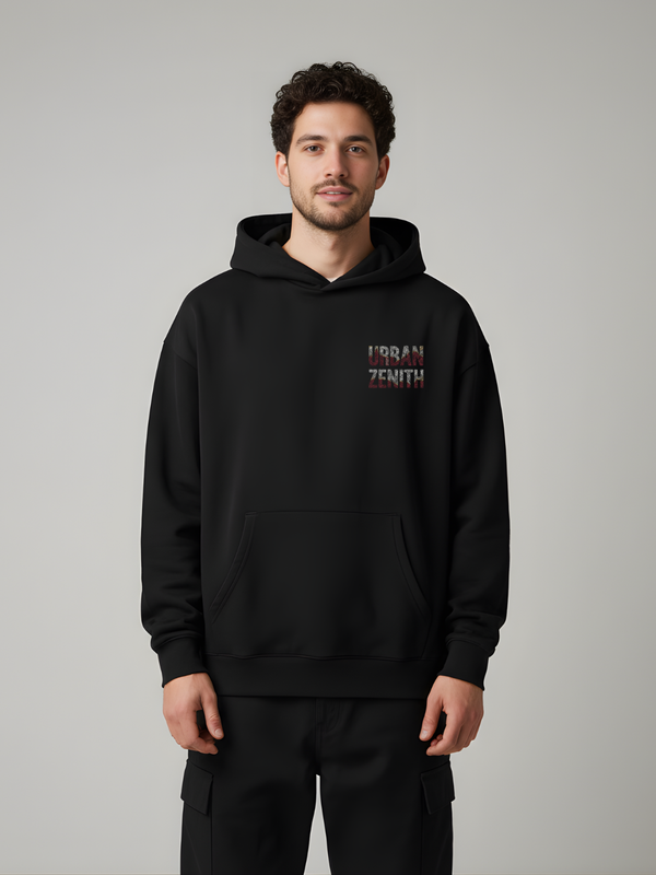 MIDNIGHT BLOOM – Oversized Hoodie