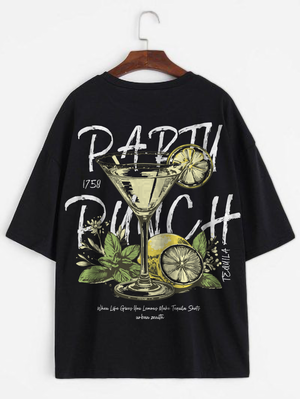 Urban Zenith Party Punch Oversized T-Shirt