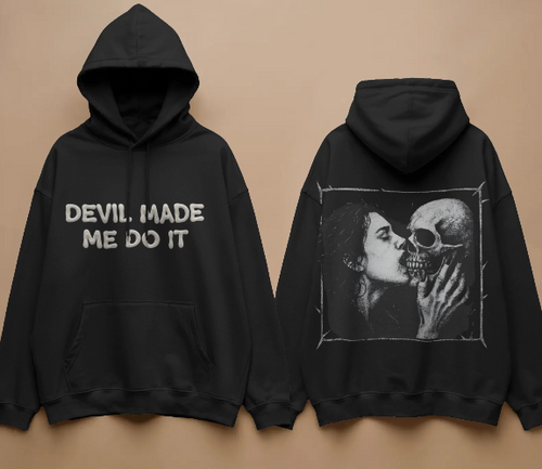 KISS OF SIN — Oversized Hoodie