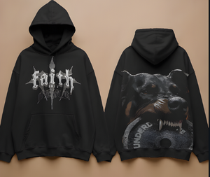 FAITH OVER FEAR – Oversized Hoodie