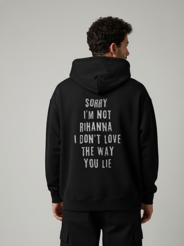 NOT RIRI – Oversized Hoodie