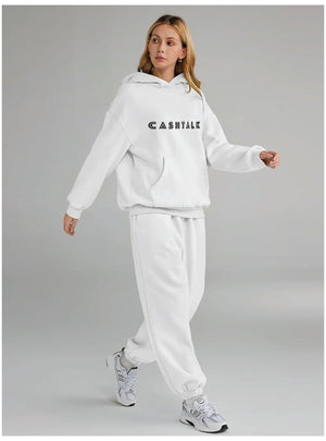 Urban Zenith Money Original Oversized Hoodie – White