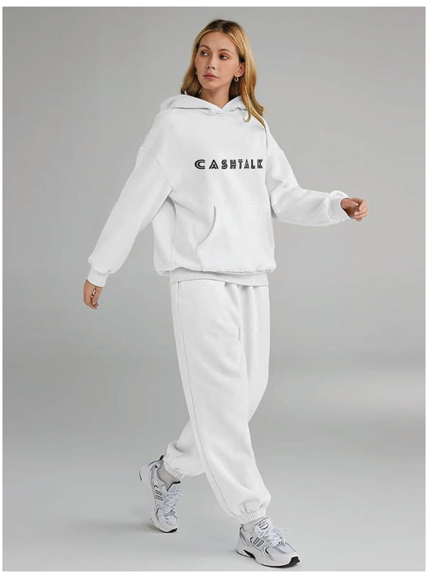 Urban Zenith Money Original Oversized Hoodie – White