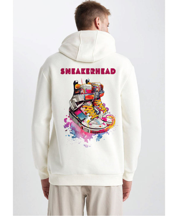 Urban Zenith White Oversized Hoodie – No Money No Sneakers Edition