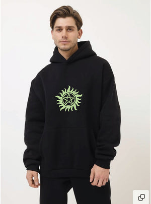 Urban Zenith Oversized Hoodie – Skeleton Symphony Edition